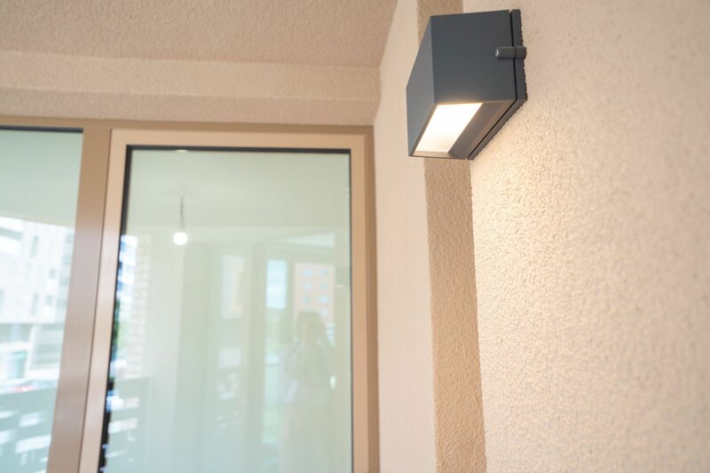 Moderne Wohnungseingang