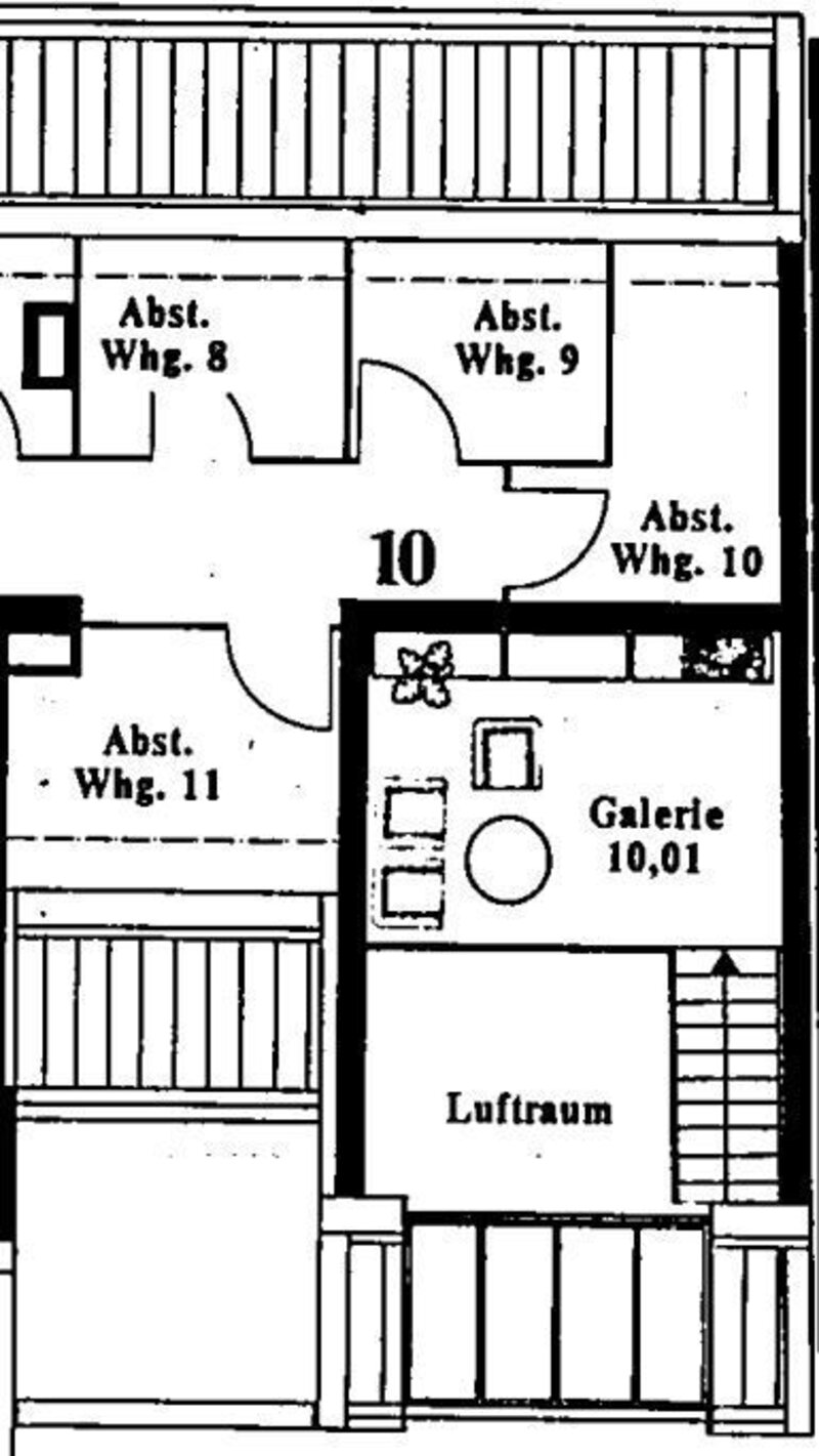 Grundriss Galerie