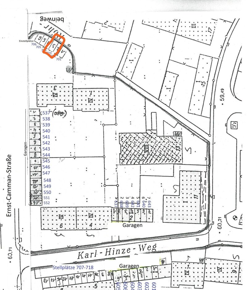 Röhrbeinweg Stellplatz 703