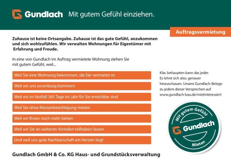 Gundlach Mietservice Vorteile