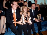 Preisträger: Gundlach Gesellschafter und Geschäftsführer Lorenz Hansen, Waldorf-Schülerin Larissa Holzki und Initiator der Selbsthilfegruppe für Angsterkrankungen, Wolfgang Ehlers