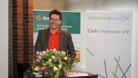 Lorenz Hansen begrüßte die Civilia-TeilnehmerInnen