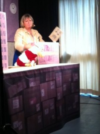 Gerda Koslowski in Aktion