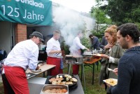 Die Kochwerkstatt der ASG in Ahlem mit Küchenchef Axel Braun sorgte für bestes "Grillgut"