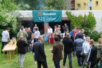 Im Garten der Beratungsstelle Pro VAIF der ASG