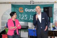 Nadine Otto und Franz-Josef Gerbens vom Gundach Wohnungsunternehmens