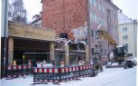 Abriss des Bestandsgebäudes
